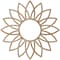 Ekena Millwork Daisy Wood Fretwork Pierced Ceiling Medallion, Red Oak, 28"OD x 9 3/4"ID x 3/8"T CMWP28X28X0375DARO - alternate 3